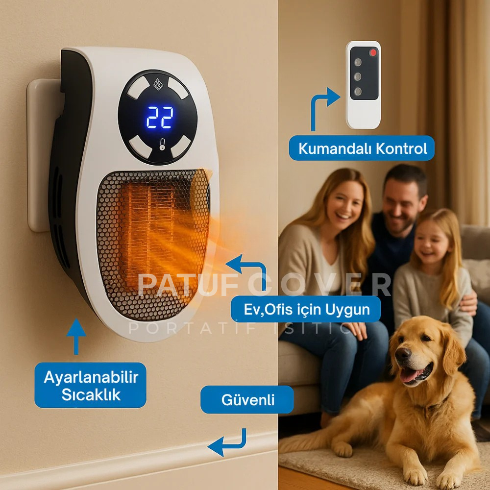 PatufCover Portatif Isıtıcı